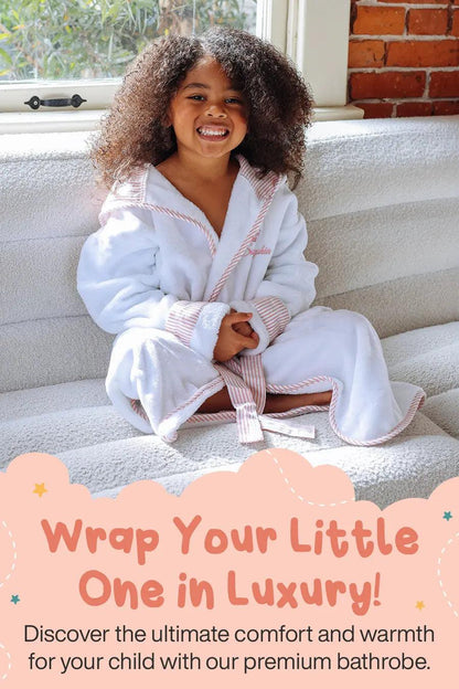The Kids' Plush Robe — Comfort Collection