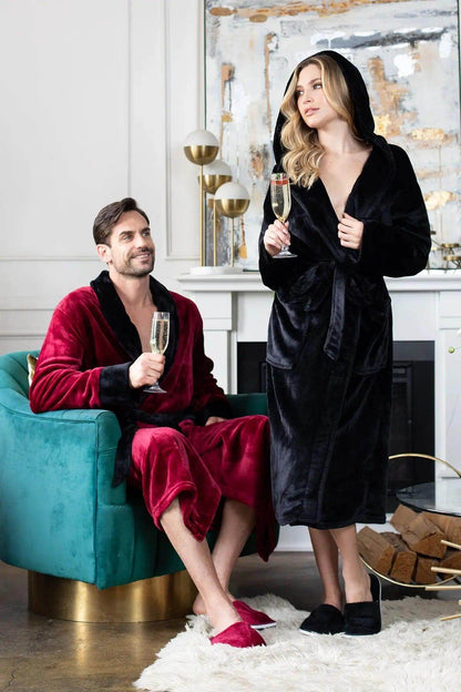 The Plush Robe — Men's Comfort Collection