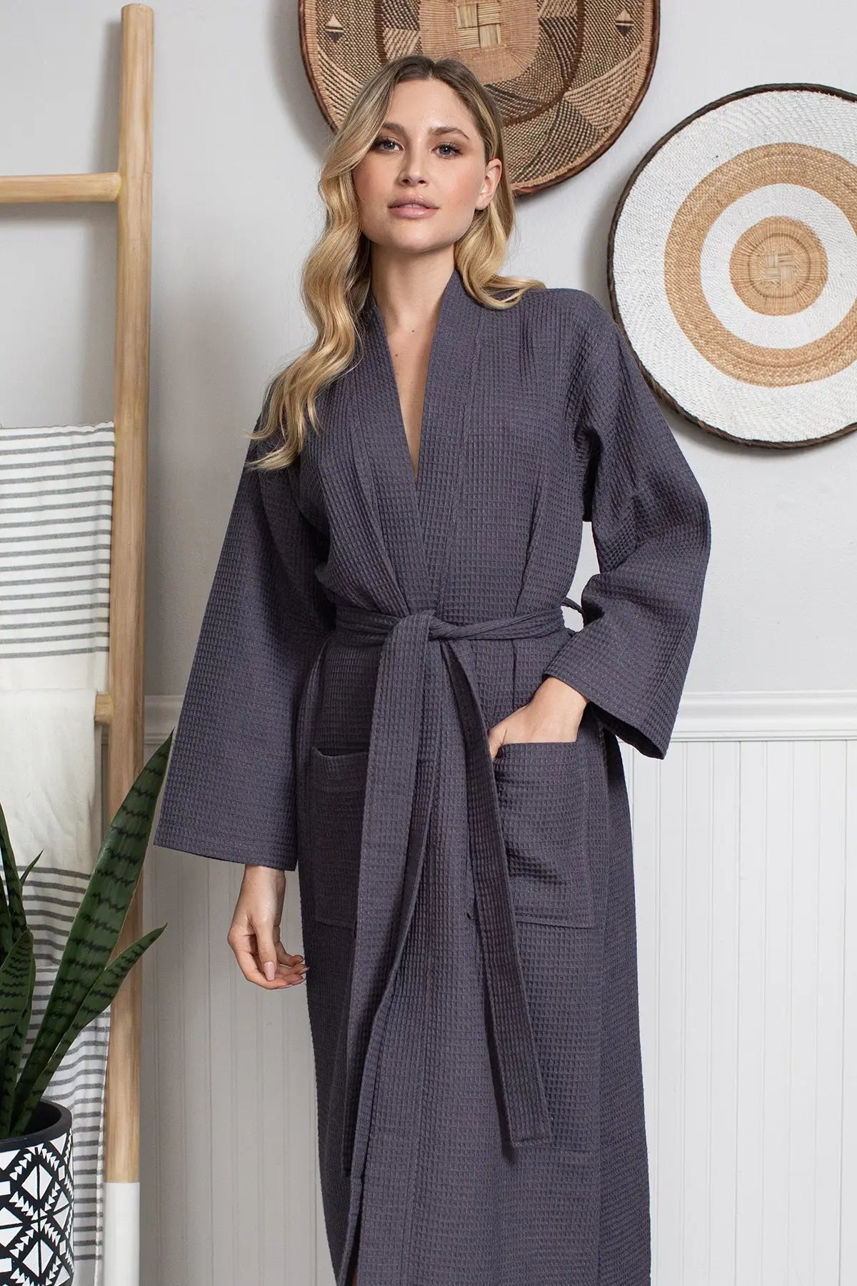The Waffle Robe — Women's Spa Collection