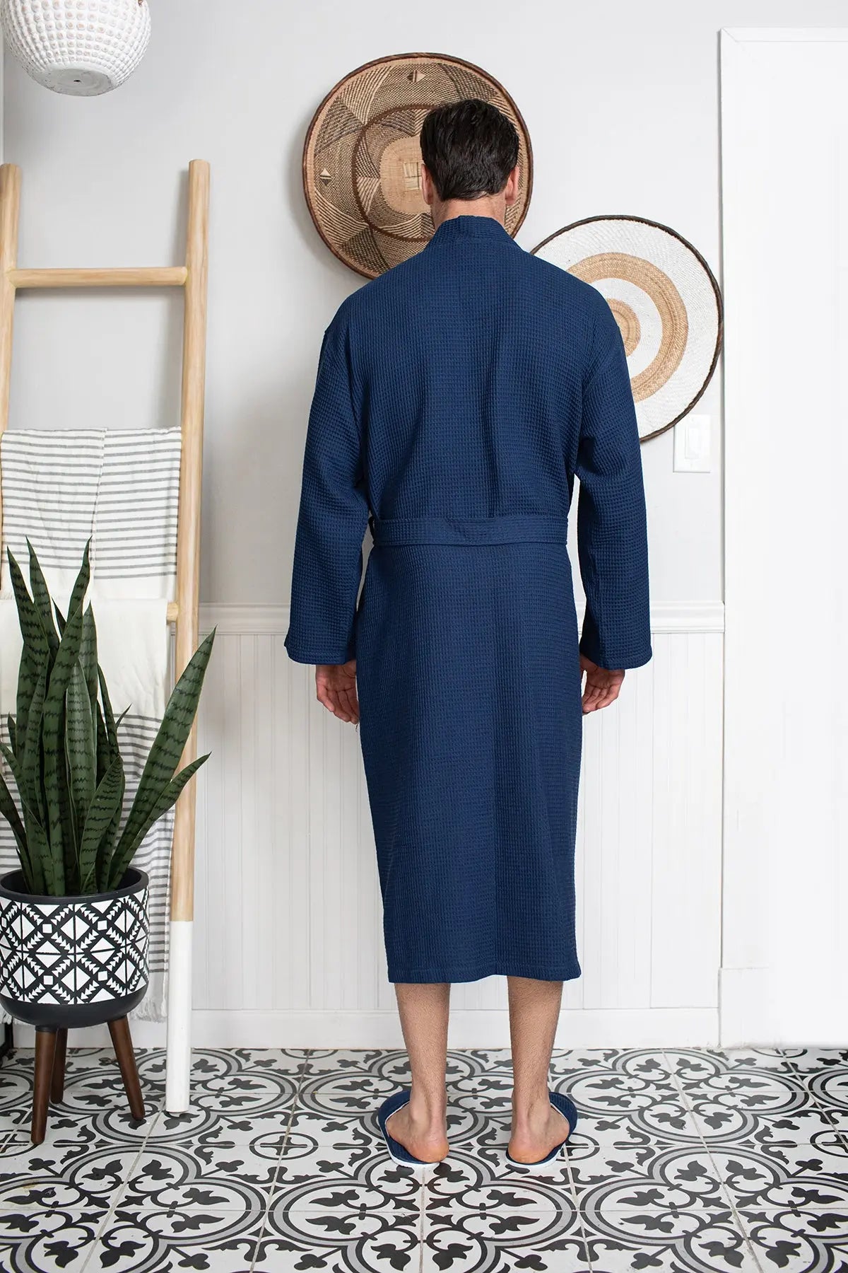 The Waffle Robe — Men's Spa Collection