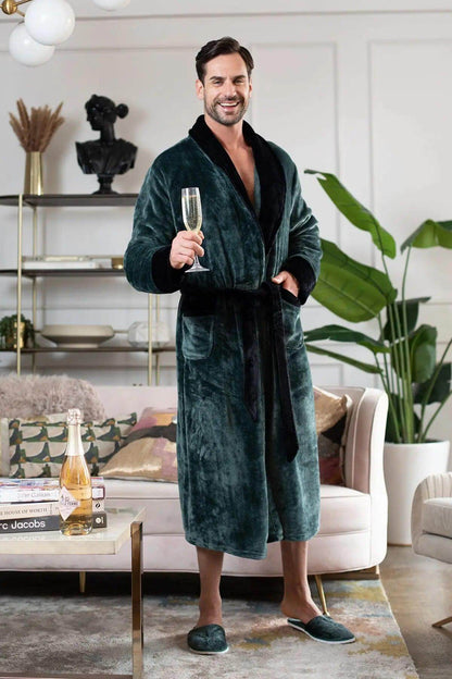 The Plush Robe — Men's Comfort Collection