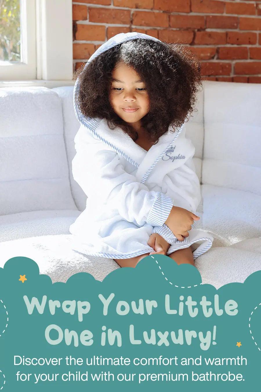 The Kids' Plush Robe — Comfort Collection