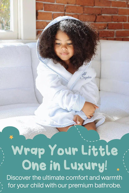 The Kids' Plush Robe — Comfort Collection