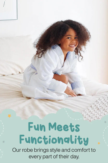 The Kids' Plush Robe — Comfort Collection