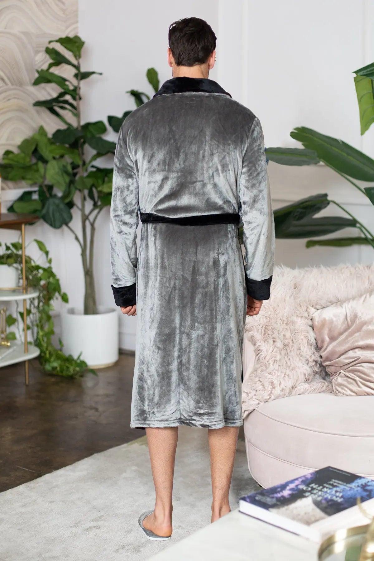 The Plush Robe — Men's Comfort Collection