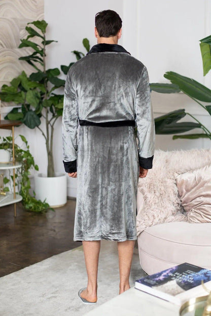 The Plush Robe — Men's Comfort Collection