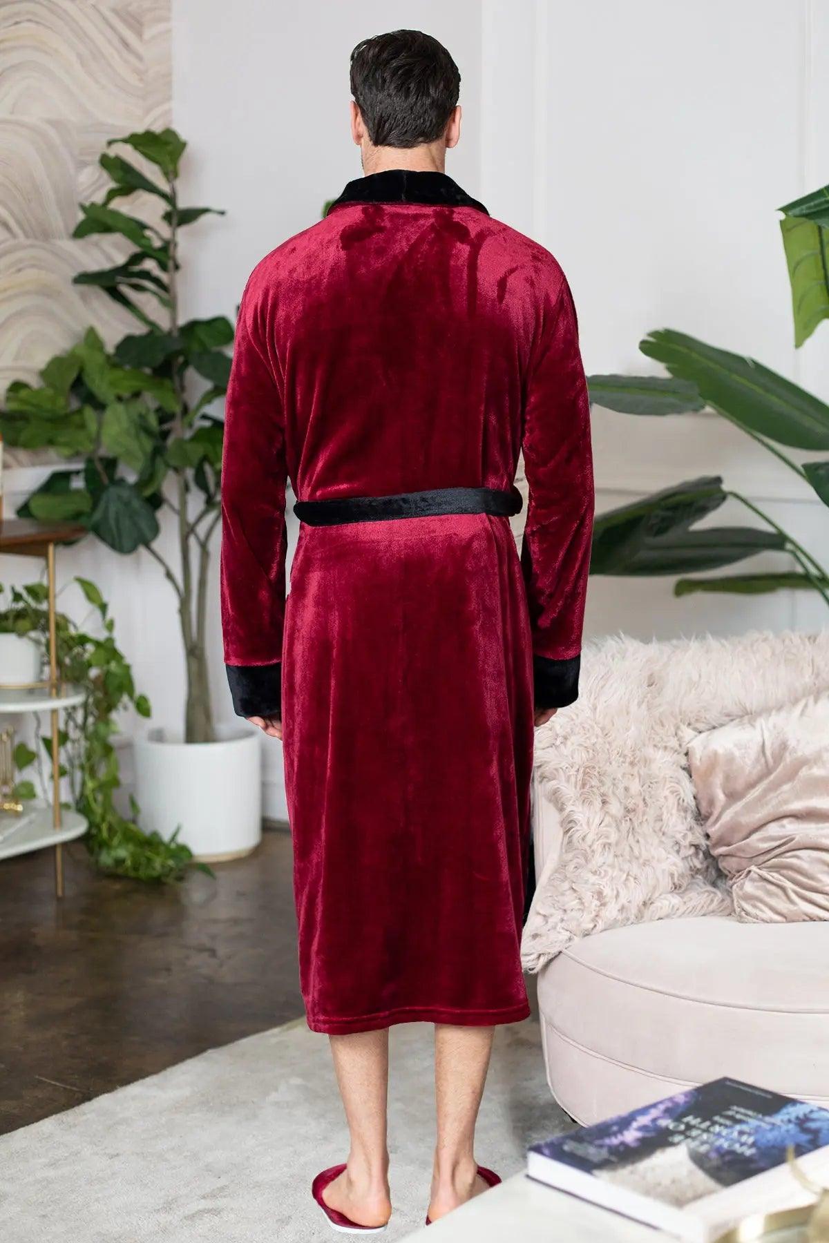 The Plush Robe — Men's Comfort Collection