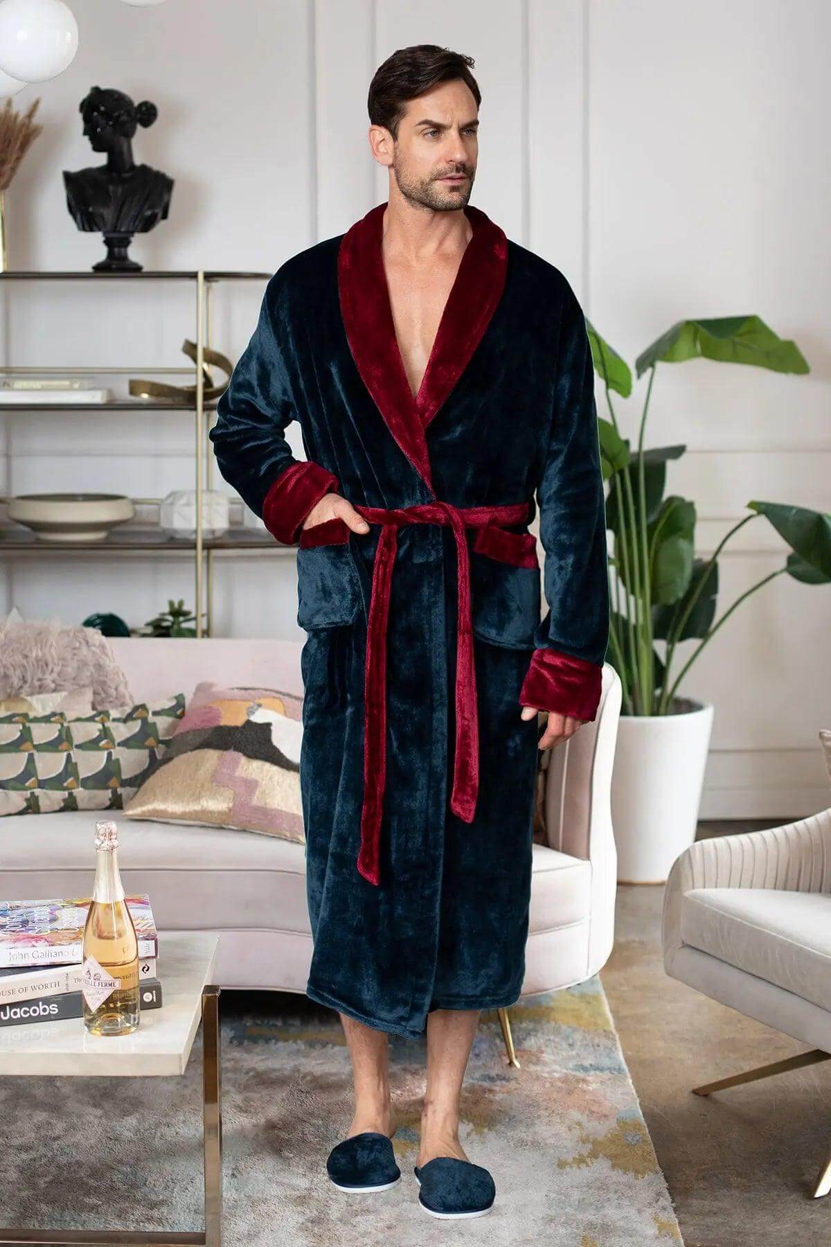 The Plush Robe — Men's Comfort Collection