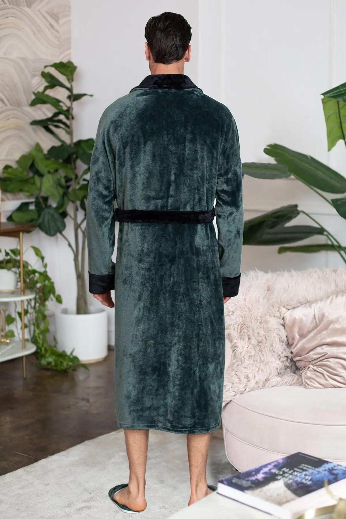The Plush Robe — Men's Comfort Collection