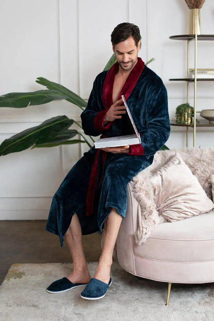 The Plush Robe — Men's Comfort Collection