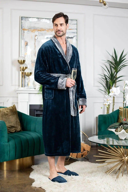 The Plush Robe — Men's Comfort Collection