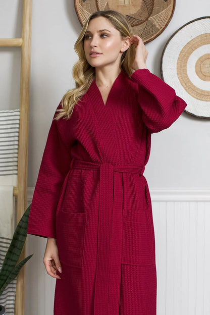 The Waffle Robe — Women's Spa Collection