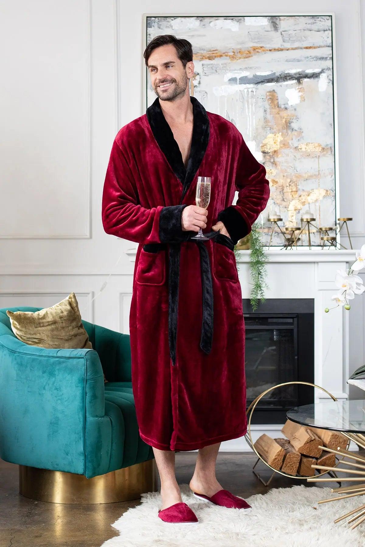 The Plush Robe — Men's Comfort Collection