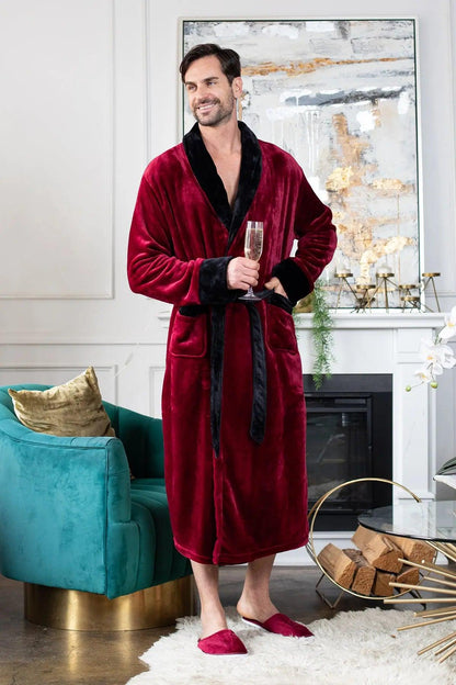 The Plush Robe — Men's Comfort Collection