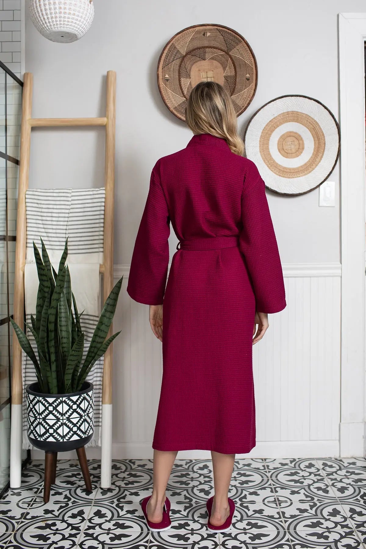 The Waffle Robe — Women's Spa Collection