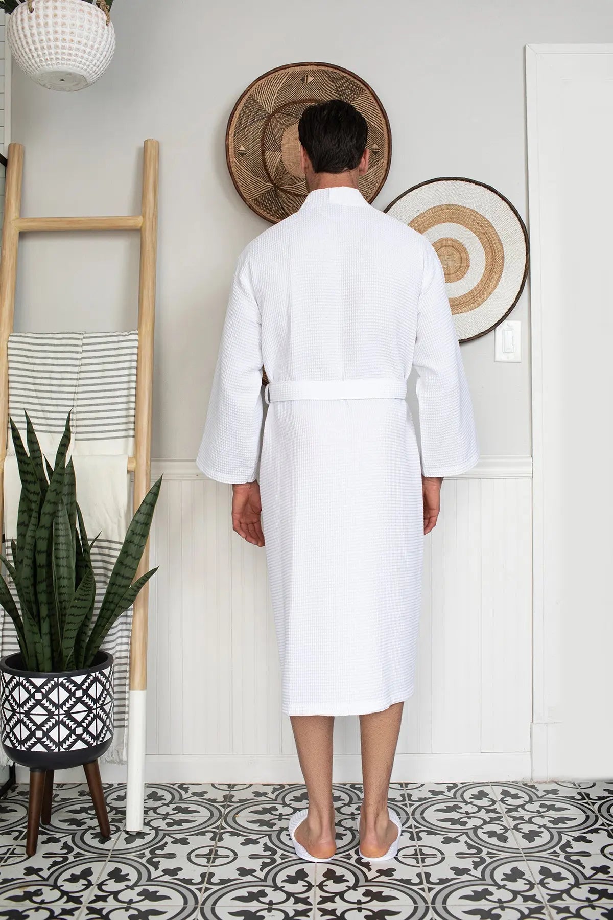 The Waffle Robe — Men's Spa Collection